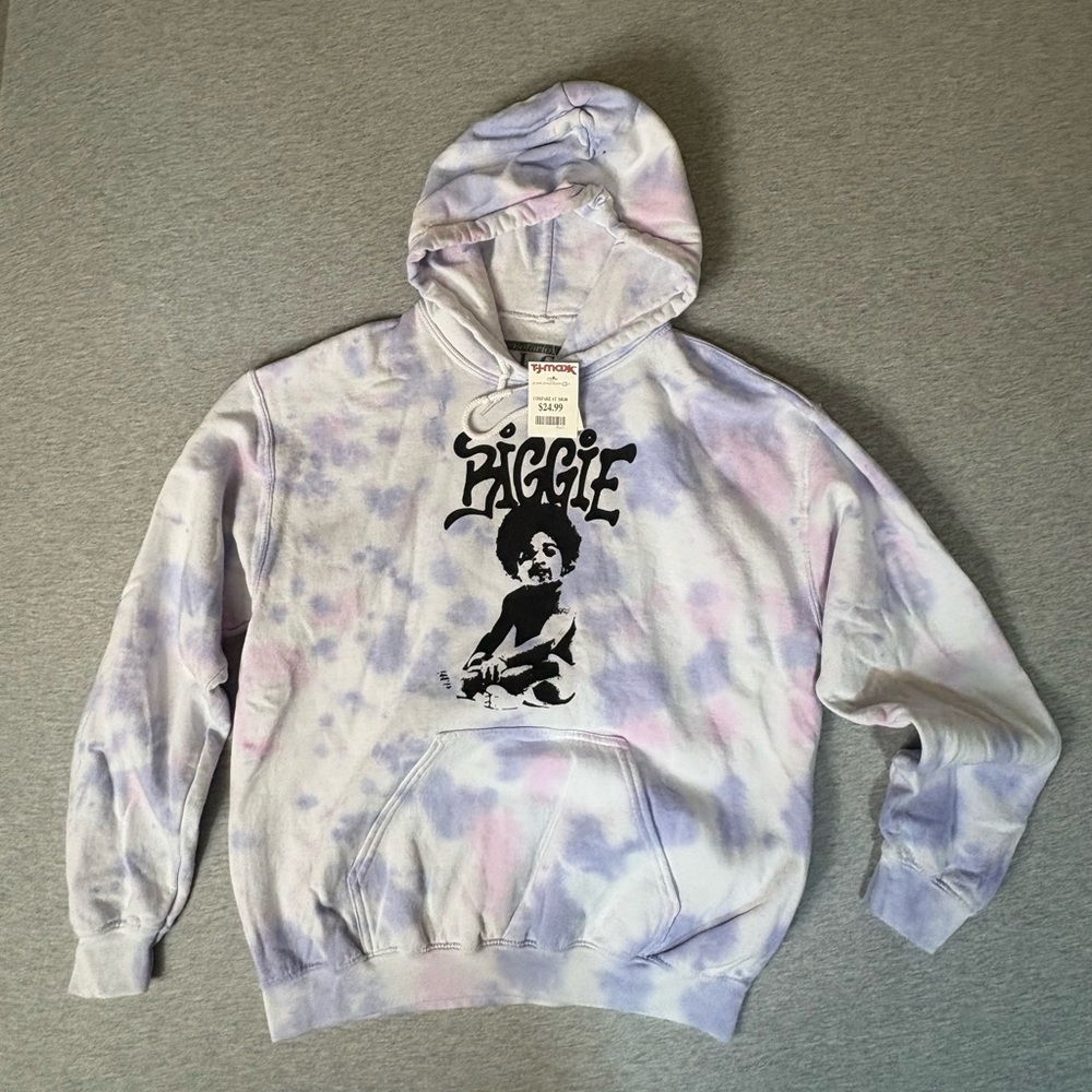 Tie-Dye Graphic Hoodie